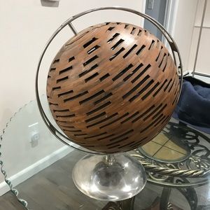 WOODEN GLOBE